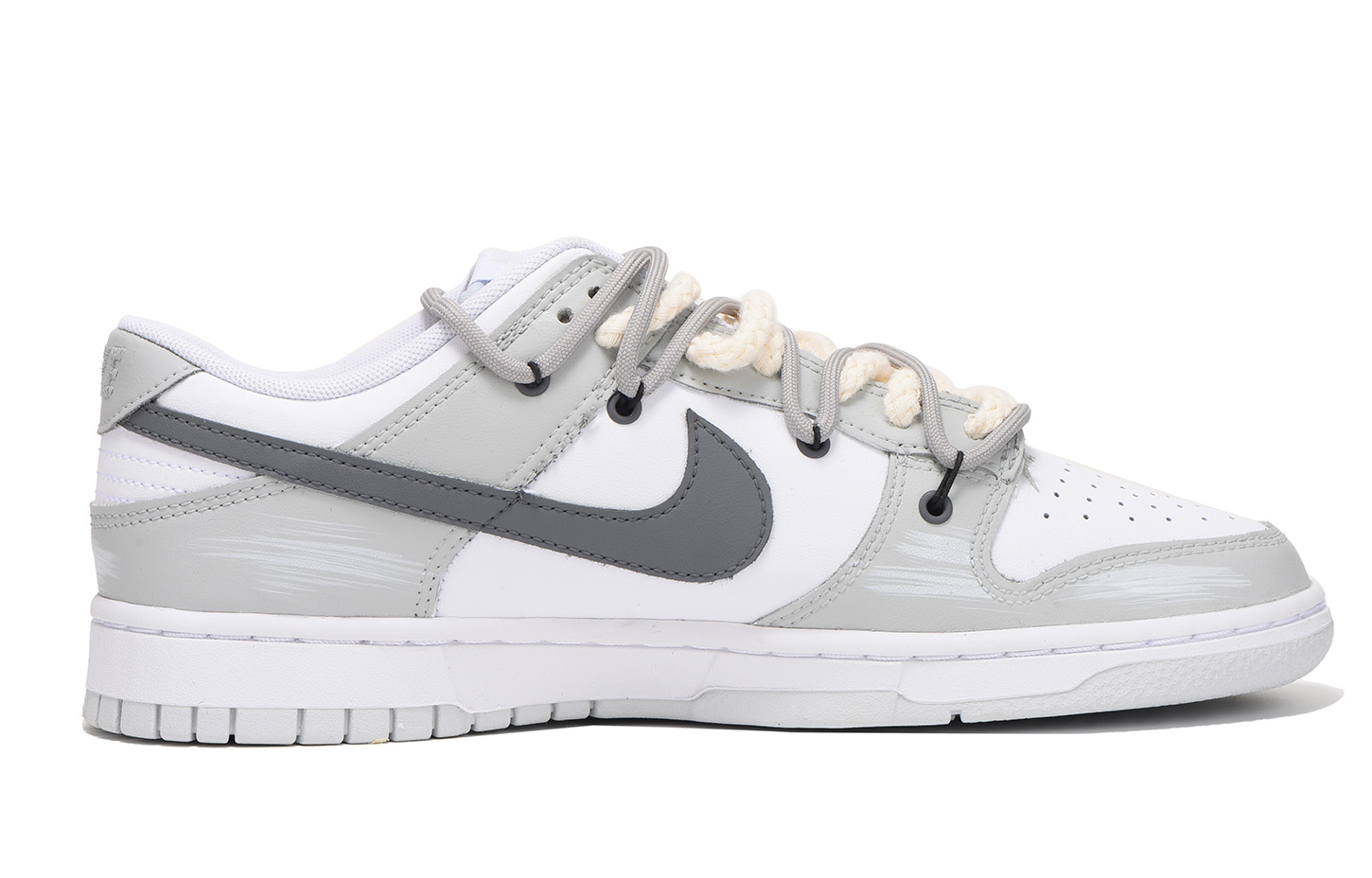 Order 【訂製球鞋】Nike Dunk Low 夏季主題 vibe風 禮盒 復古 紙飛機 解構 高街 低筒 低筒 GS 深灰色