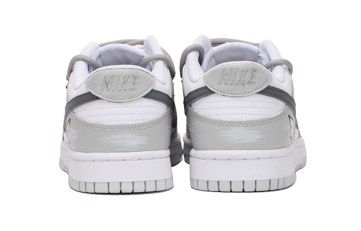 Shop 【訂製球鞋】Nike Dunk Low 夏季主題 vibe風 禮盒 復古 紙飛機 解構 高街 低筒 低筒 GS 深灰色