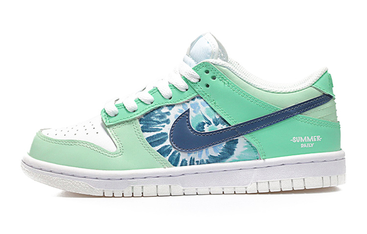 Buy [Kasut Rekaan Sendiri] Nike Dunk Low 'Summer Waves Tie-Dye Vintage' DH9765-100(Team10-女款夏日浪花绿)