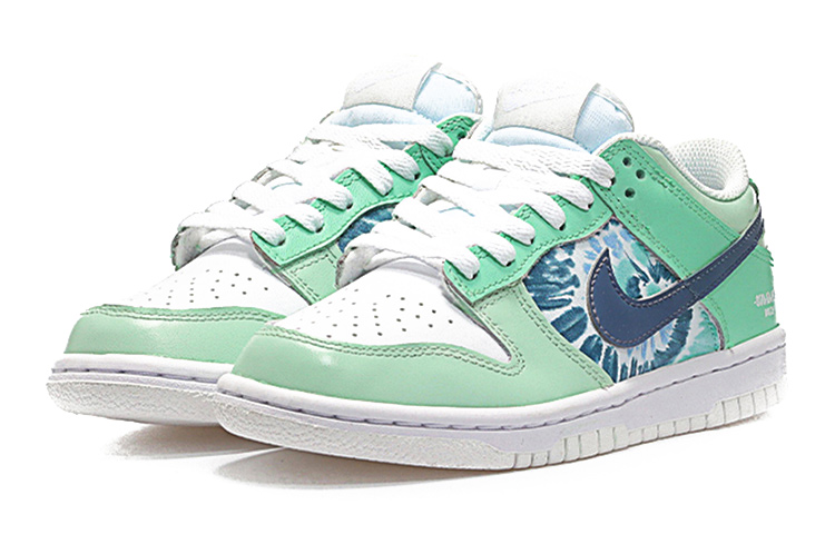 Lookbook [Kasut Rekaan Sendiri] Nike Dunk Low 'Summer Waves Tie-Dye Vintage' DH9765-100(Team10-女款夏日浪花绿)