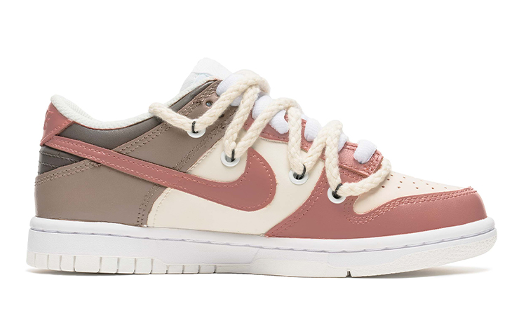 Order Nike Dunk Low カスタム「夏風マカロン - ブラウンピンク」 DH9765-100(TeamB-复古马卡龙)