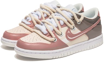 定制鞋款:耐克Dunk Low‘夏风马卡龙-棕粉’ DH9765-100(TeamB-复古马卡龙) Lookbook 定制鞋款:耐克Dunk Low‘夏风马卡龙-棕粉’ DH9765-100(TeamB-复古马卡龙)