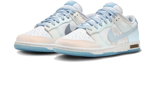 【客製化球鞋】 Nike Dunk Low 日暮淺灘 透明鞋底 多巴胺 清新校園 活力 低幫 板鞋 男女同款 白藍 Lookbook 【客製化球鞋】 Nike Dunk Low 日暮淺灘 透明鞋底 多巴胺 清新校園 活力 低幫 板鞋 男女同款 白藍