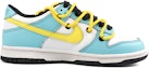 Order 【訂制球鞋】Nike Dunk Low Vibe做舊 高街 解構綁帶 太陽花 小雛菊 塗鴉 休閒 可愛 禮物推薦 低幫 板鞋 GS 黃藍色