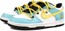 Lookbook 【訂制球鞋】Nike Dunk Low Vibe做舊 高街 解構綁帶 太陽花 小雛菊 塗鴉 休閒 可愛 禮物推薦 低幫 板鞋 GS 黃藍色