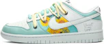 Buy 【訂製球鞋】 Nike Dunk Low 野鶴製造 復古油畫風主題 向日葵 解構雙鞋帶 特殊禮盒版 低幫 板鞋 男款 白藍黃
