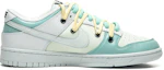 Order 【訂製球鞋】 Nike Dunk Low 野鶴製造 復古油畫風主題 向日葵 解構雙鞋帶 特殊禮盒版 低幫 板鞋 男款 白藍黃