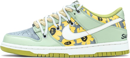 ナイキ ダンク ロー "サンフラワー ビンテージ" (カスタム) DV9108-711(TeamA-DK涂鸦太阳花S-BOX) Buy ナイキ ダンク ロー "サンフラワー ビンテージ" (カスタム) DV9108-711(TeamA-DK涂鸦太阳花S-BOX)