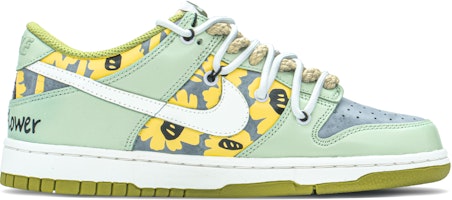 ナイキ ダンク ロー "サンフラワー ビンテージ" (カスタム) DV9108-711(TeamA-DK涂鸦太阳花S-BOX) Order ナイキ ダンク ロー "サンフラワー ビンテージ" (カスタム) DV9108-711(TeamA-DK涂鸦太阳花S-BOX)