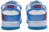 Shop 【訂製球鞋】Nike Dunk Low 牛角尖 晴天彩虹 高品質簡約 漸變色 解構 手繪噴漆 防滑 低筒 滑板鞋 男鞋 白藍紅