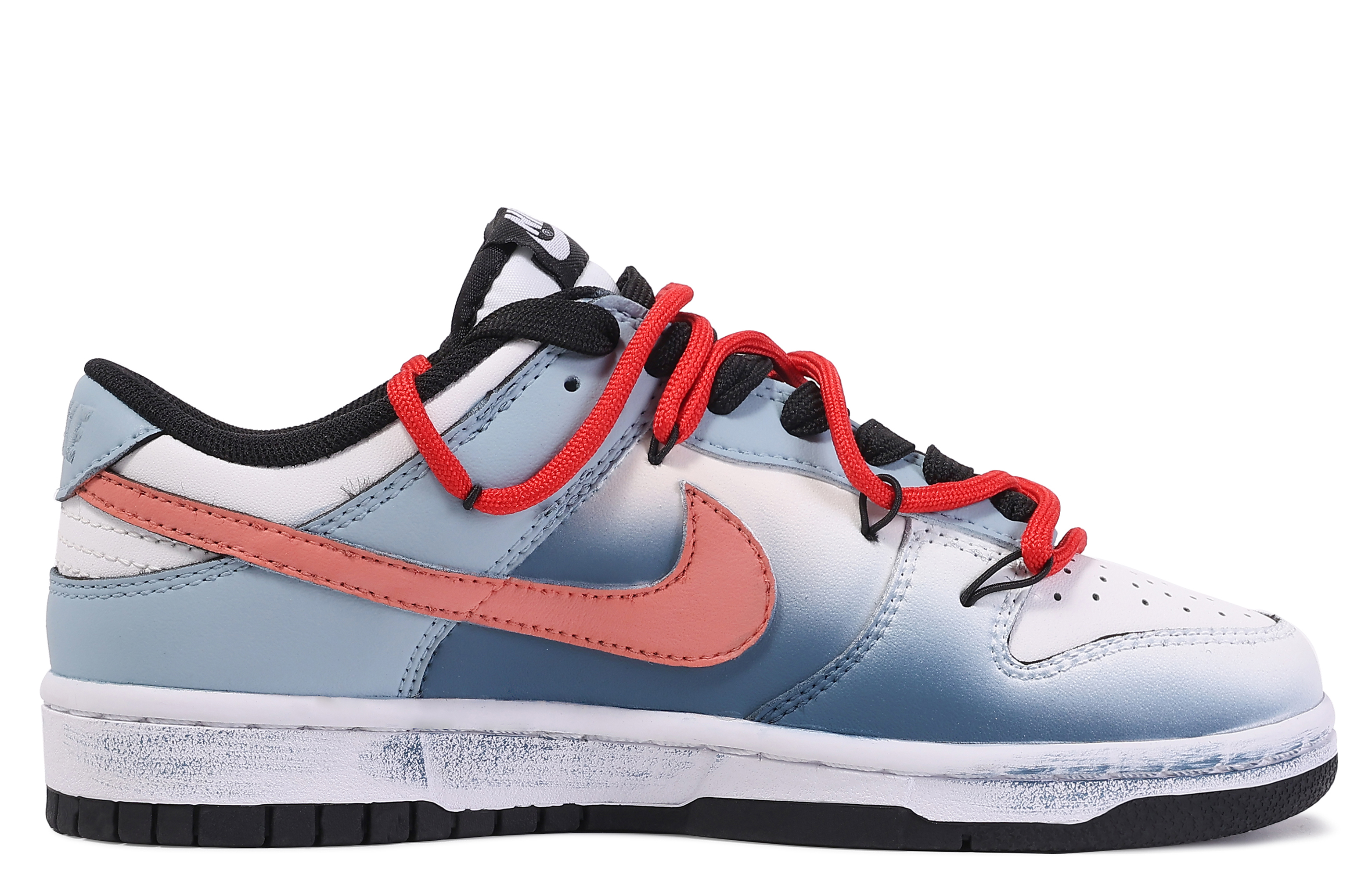 Order Nike Dunk Low サンセットビーチグラデ (カスタム) CW1590-100(TeamM-日落海滩-BOX)