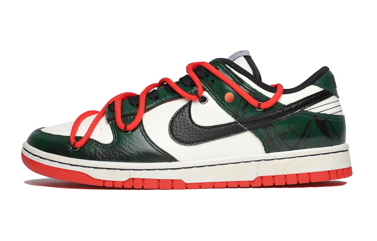 Buy [Sepatu Kustom] Nike Dunk Low 'Sunset Forest Green' DO6288-100(Team20-女款落日)
