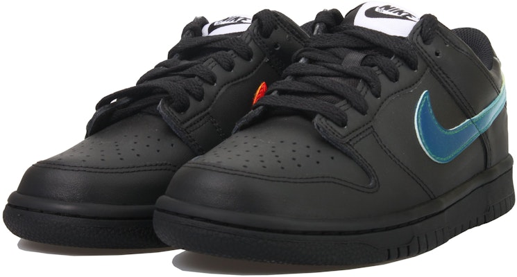 【客製化球鞋】Nike Dunk Low 落日餘暉 鴛鴦漸變 低筒 運動鞋 GS 黑藍紅 Lookbook 【客製化球鞋】Nike Dunk Low 落日餘暉 鴛鴦漸變 低筒 運動鞋 GS 黑藍紅