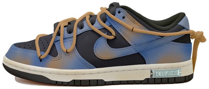 【客製化球鞋】Nike Dunk Low 夕陽晚霞瀰漫HRZZ復古解構鞋帶禮盒 低筒 滑板鞋 男款 黑藍黑黃 Buy 【客製化球鞋】Nike Dunk Low 夕陽晚霞瀰漫HRZZ復古解構鞋帶禮盒 低筒 滑板鞋 男款 黑藍黑黃