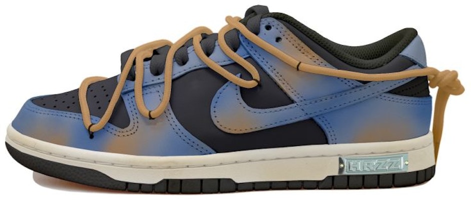 【客製化球鞋】Nike Dunk Low 夕陽晚霞瀰漫HRZZ復古解構鞋帶禮盒 低筒 滑板鞋 男款 黑藍黑黃 Buy 【客製化球鞋】Nike Dunk Low 夕陽晚霞瀰漫HRZZ復古解構鞋帶禮盒 低筒 滑板鞋 男款 黑藍黑黃