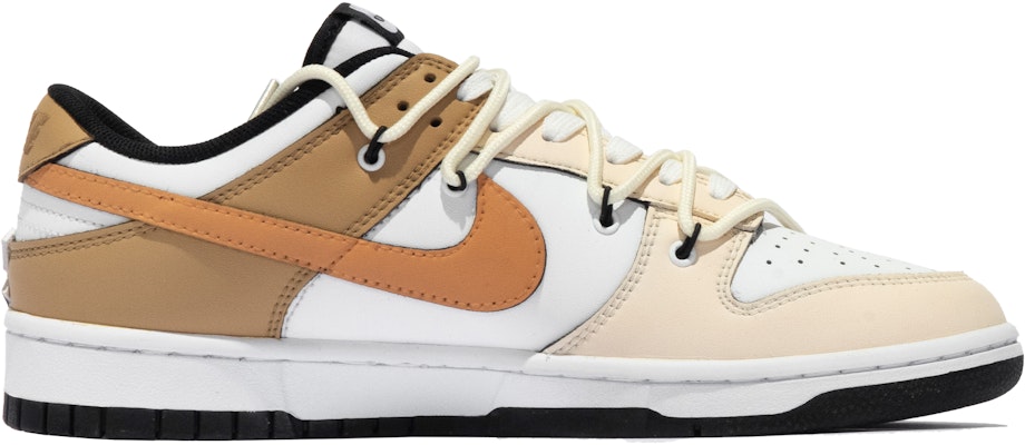 【客製球鞋】Nike Dunk Low 日落特調 復古 簡約 特殊鞋盒 低筒 板鞋 GS 黑橙白 Order 【客製球鞋】Nike Dunk Low 日落特調 復古 簡約 特殊鞋盒 低筒 板鞋 GS 黑橙白