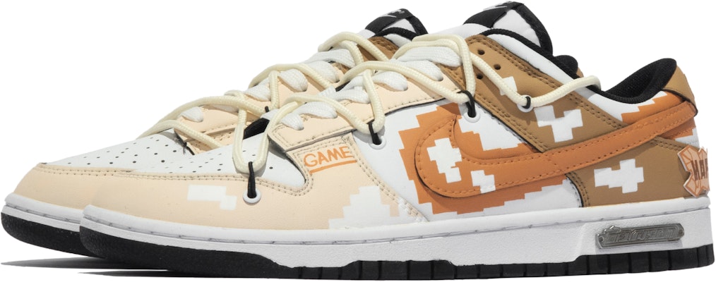 【客製球鞋】Nike Dunk Low 日落特調 復古 簡約 特殊鞋盒 低筒 板鞋 GS 黑橙白 Lookbook 【客製球鞋】Nike Dunk Low 日落特調 復古 簡約 特殊鞋盒 低筒 板鞋 GS 黑橙白