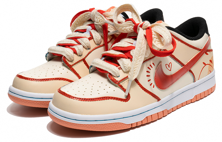 Lookbook [Kasut Custom] Nike Dunk Low 'Sunset Sweetheart' DN4179-400(TeamB-热恋期Y-BOX)