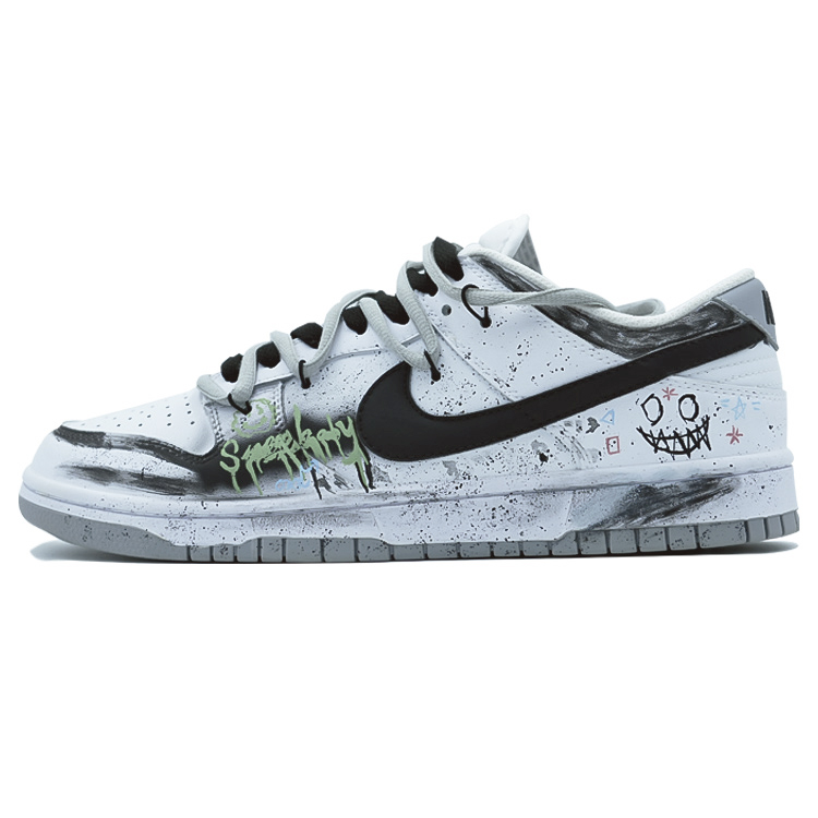 Buy [Zapatillas Personalizadas] Nike Dunk Low 'Superhéroe Venom Graffiti' DV0831-101-444238