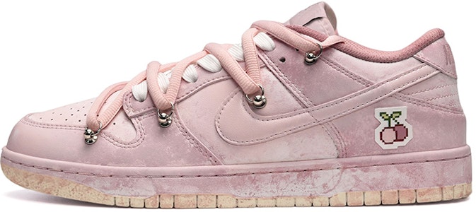 나이키 덩크 로우 '스윗 체리 핑크' (커스텀) DJ6188-100(TeamE-男款甜美樱桃粉色) Buy 나이키 덩크 로우 '스윗 체리 핑크' (커스텀) DJ6188-100(TeamE-男款甜美樱桃粉色)