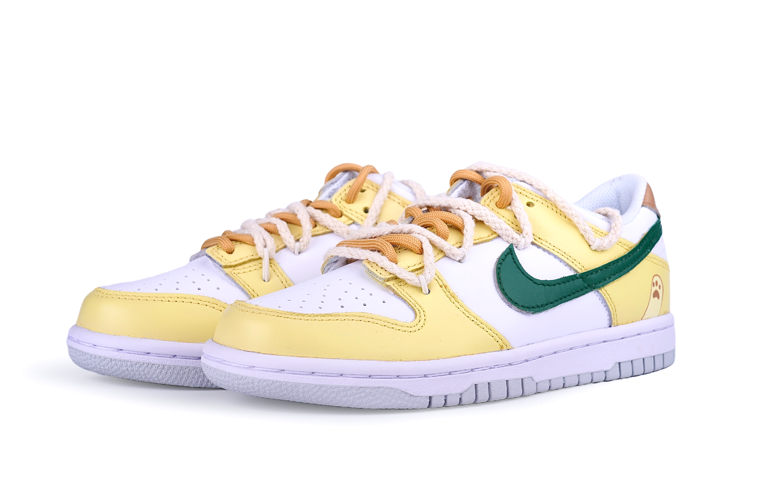 Lookbook [Sepatu Custom] Nike Dunk Low 'Sweet Cookies Deconstructed' DV0831-101(Team86-甜美饼饼)