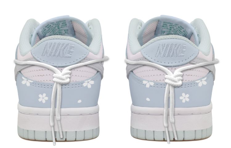 Shop 나이키 덩크 로우 "스윗 플로럴" (크림/화이트/블루) FD1232-002(Team拾玖-可爱小花S-BOX)