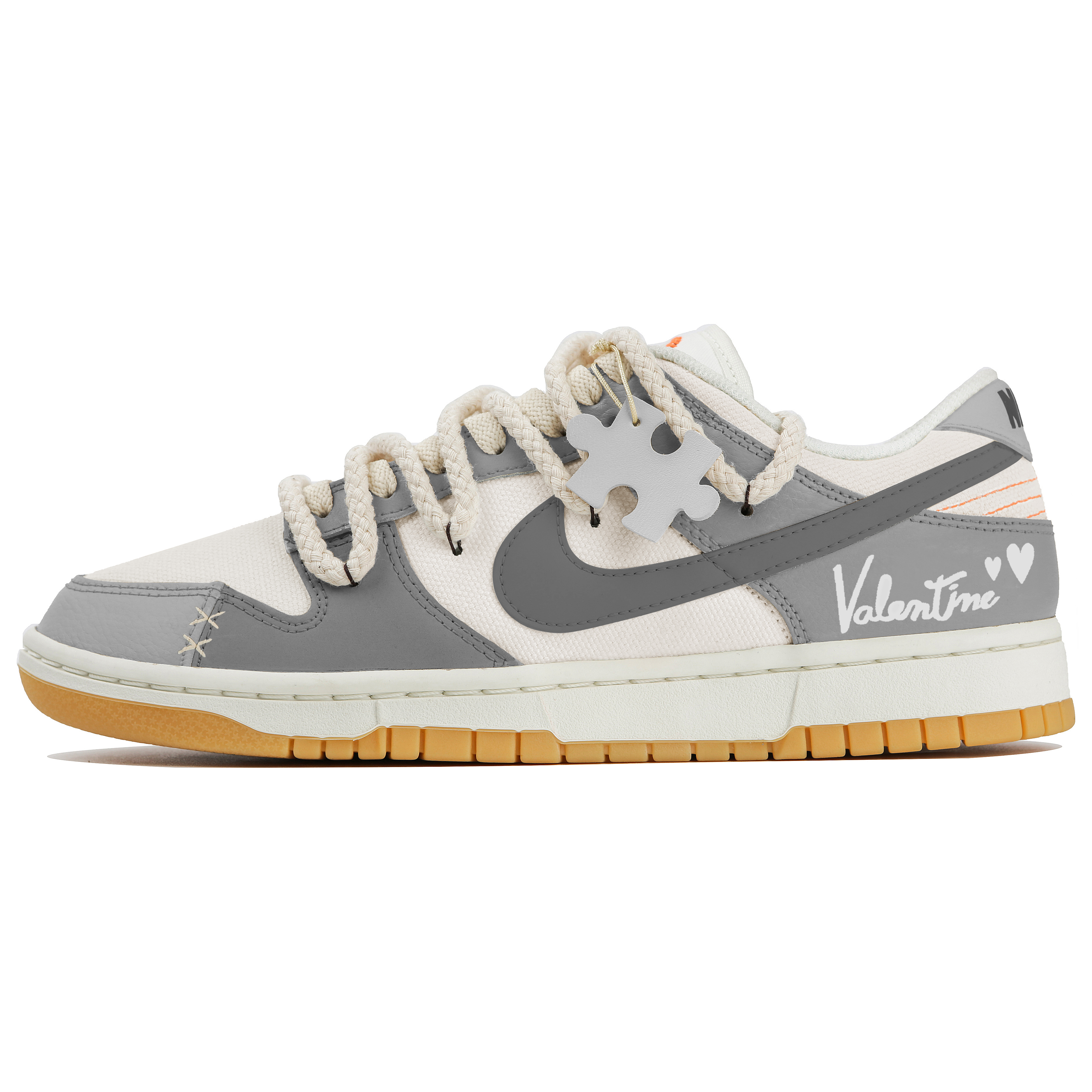 Buy 【定制球鞋】 Nike Dunk Low 拼貼玩偶 甜蜜街頭 拼接 禮盒 低幫 板鞋 男女同款 黑粉