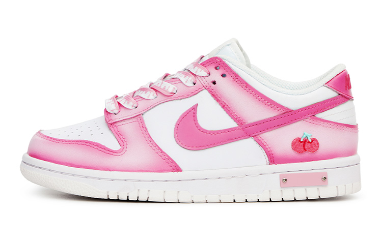 Buy Kasut Nike Dunk Low 'Sweetheart Cherry Merah Jambu Putih' [Tempahan Khas] DH9765-100(Team33-甜心樱桃女款)