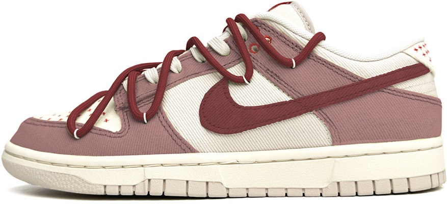 나이키 덩크 로우 '스윗하트 벨벳' (커스텀) DV0834-100(Team11-甜心丝绒男款白红) Buy 나이키 덩크 로우 '스윗하트 벨벳' (커스텀) DV0834-100(Team11-甜心丝绒男款白红)