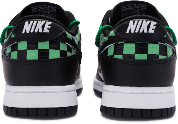 【訂製球鞋】 Nike Dunk Low BIGNIU 炭治郎 解構 手繪噴繪 低筒 板鞋 男款 黑白綠 Shop 【訂製球鞋】 Nike Dunk Low BIGNIU 炭治郎 解構 手繪噴繪 低筒 板鞋 男款 黑白綠