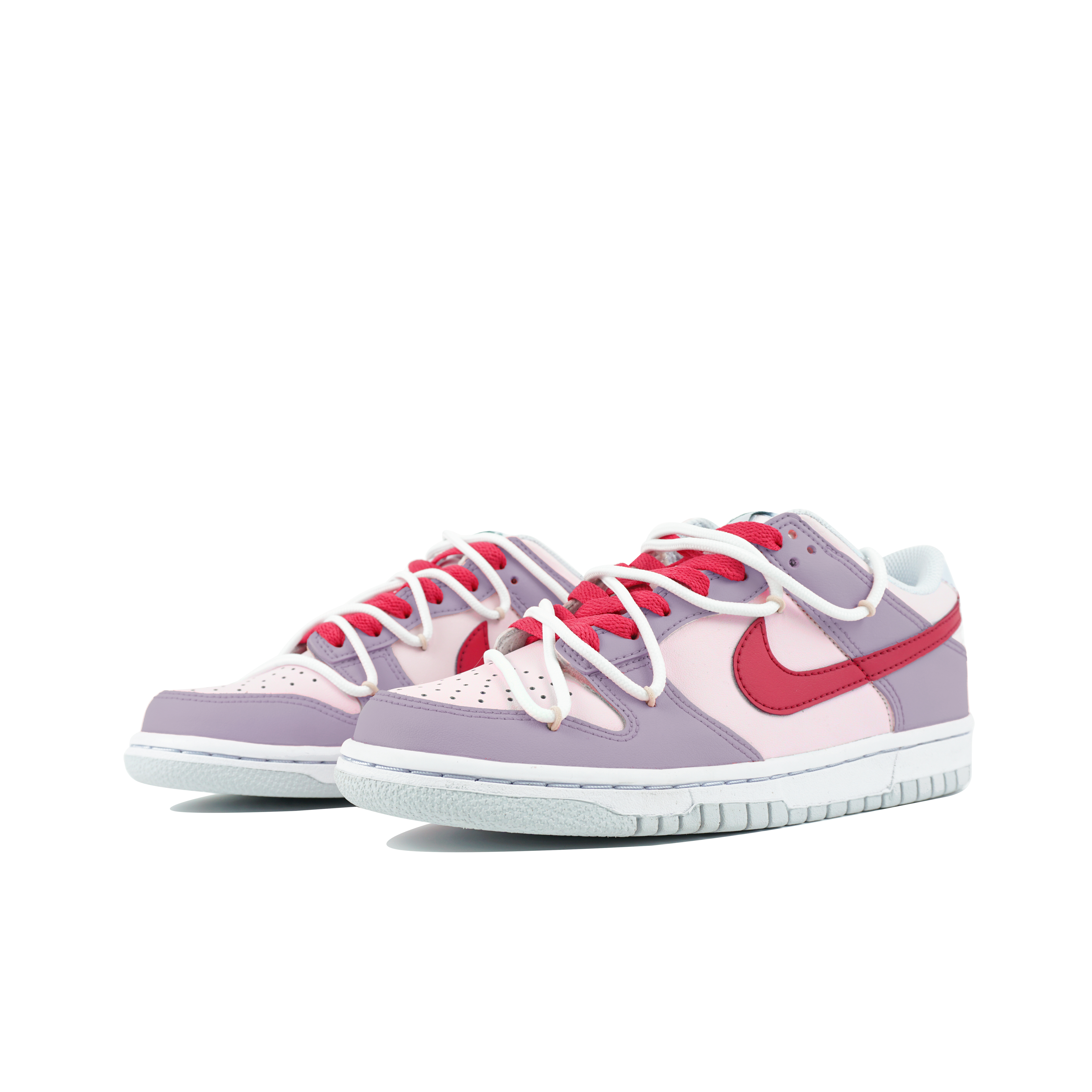 Lookbook [Zapatos Personalizados] Nike Dunk Low 'Taro Boba' FD1232-002(Team陆-芋泥啵啵QD)