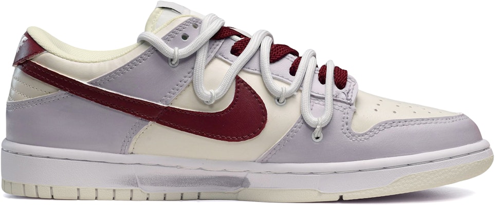 나이키 덩크 로우 '타로 밀크티' (커스텀) DJ6188-100(TeamE-男款芋泥奶茶紫红白) Order 나이키 덩크 로우 '타로 밀크티' (커스텀) DJ6188-100(TeamE-男款芋泥奶茶紫红白)