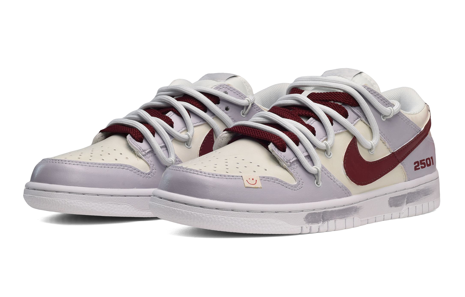 Lookbook 【定制鞋】耐克Dunk Low “芋头奶茶” DH9765-100(TeamE-女款芋泥奶茶紫红)