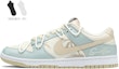 Buy Zapatillas Nike Dunk Low 'Té Minimalista Graffiti Vintage Azul Crema' DV0831-003-478302