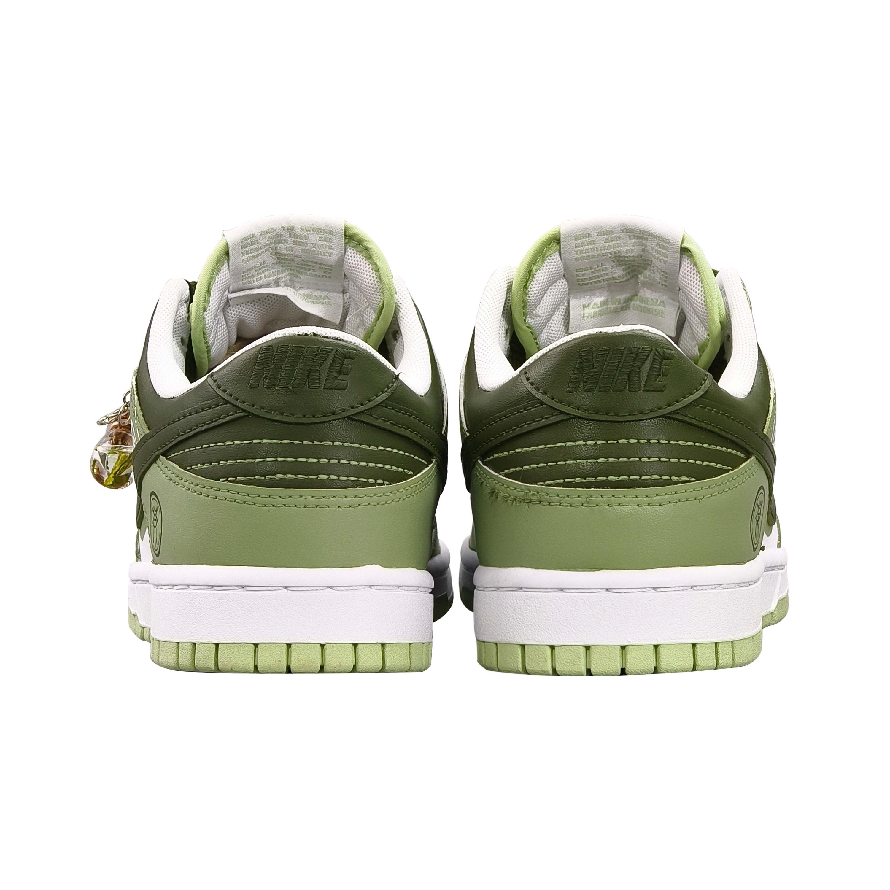 Details for [Sepatu Custom] Nike Dunk Low 'Budaya Teh Putih-Hijau' DV0831-105(TeamEight-男款山野茶)