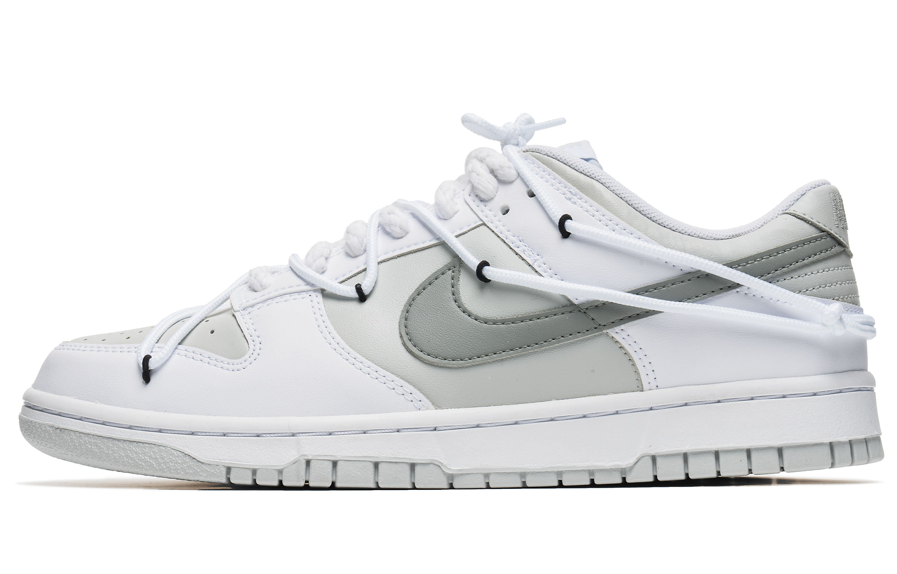 Buy [カスタムシューズ] ナイキ ダンク ロー 'ティーリバース グレー-ホワイト' DH9765-102(Team22-新秋雨后灰白A-BOX)