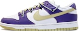 Buy 나이키 덩크 로우 '팀 골드-퍼플 로맨스' (커스텀) DV0833-100(Team48-悸动之夜)
