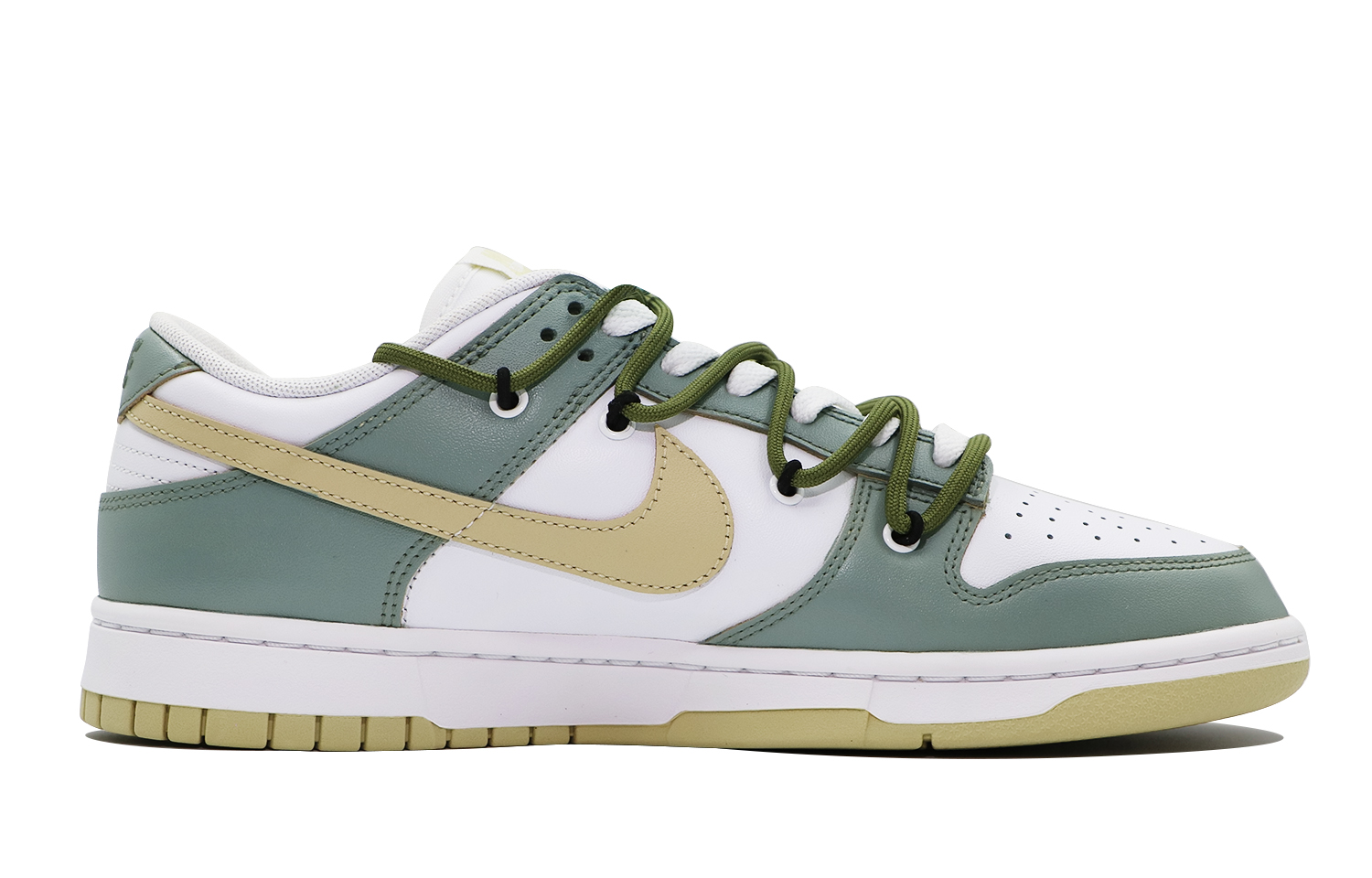 Order [定制鞋] 耐克Dunk Low '队金' DV0833-100(Team48-山野听雨解构)