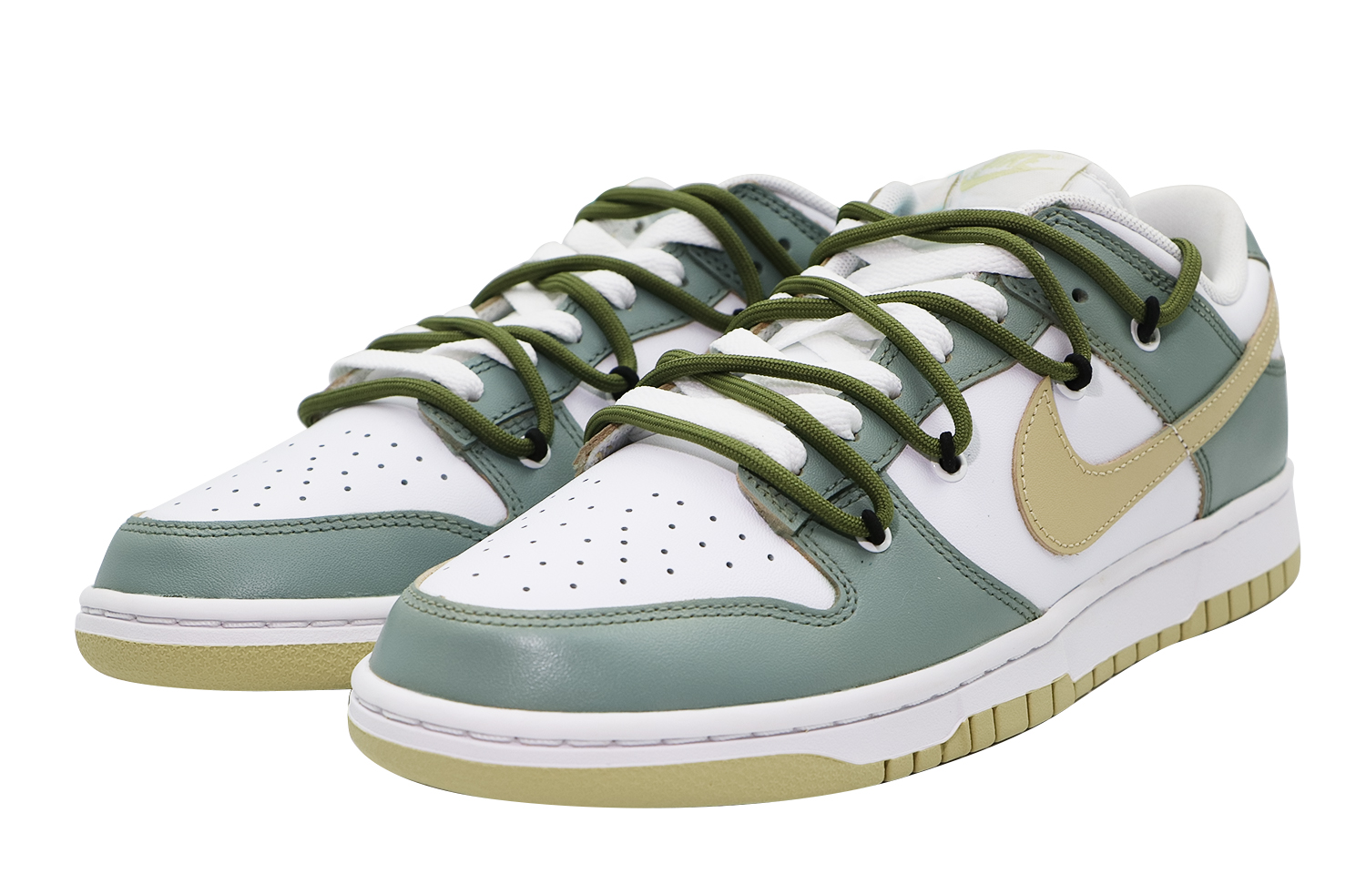 Lookbook [定制鞋] 耐克Dunk Low '队金' DV0833-100(Team48-山野听雨解构)