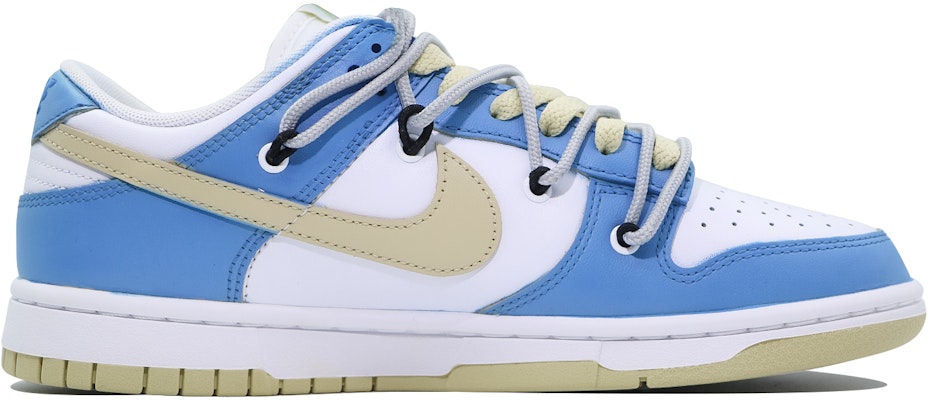 나이키 덩크 로우 '팀 골드 딥 블루 아일랜드' (커스텀) DV0833-100(Team48-深蓝海岛) Order 나이키 덩크 로우 '팀 골드 딥 블루 아일랜드' (커스텀) DV0833-100(Team48-深蓝海岛)