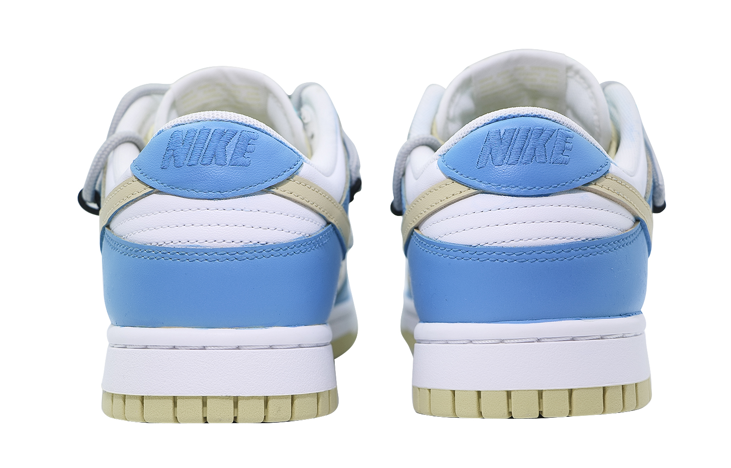 Shop [Zapatillas Personalizadas] Nike Dunk Low 'Team Gold Deep Blue Island' DV0833-100(Team48-深蓝海岛)