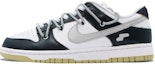 Buy 【訂製球鞋】Nike Dunk Low "Team Gold" 夜光曲解構 街頭復古防滑減震 低筒 滑板鞋 男款 米白藍