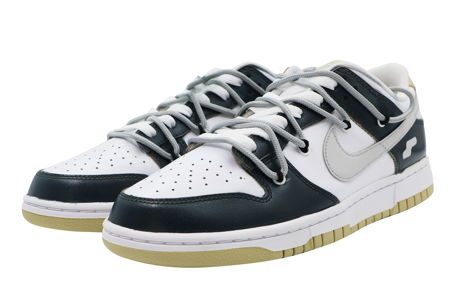 Lookbook [Zapatillas Personalizadas] Nike Dunk Low 'Team Gold Glow' DV0833-100(Team48-夜光曲解构)