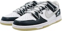 Lookbook 【訂製球鞋】Nike Dunk Low "Team Gold" 夜光曲解構 街頭復古防滑減震 低筒 滑板鞋 男款 米白藍