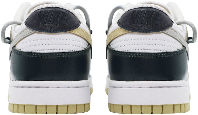 【訂製球鞋】Nike Dunk Low "Team Gold" 夜光曲解構 街頭復古防滑減震 低筒 滑板鞋 男款 米白藍 Shop 【訂製球鞋】Nike Dunk Low "Team Gold" 夜光曲解構 街頭復古防滑減震 低筒 滑板鞋 男款 米白藍