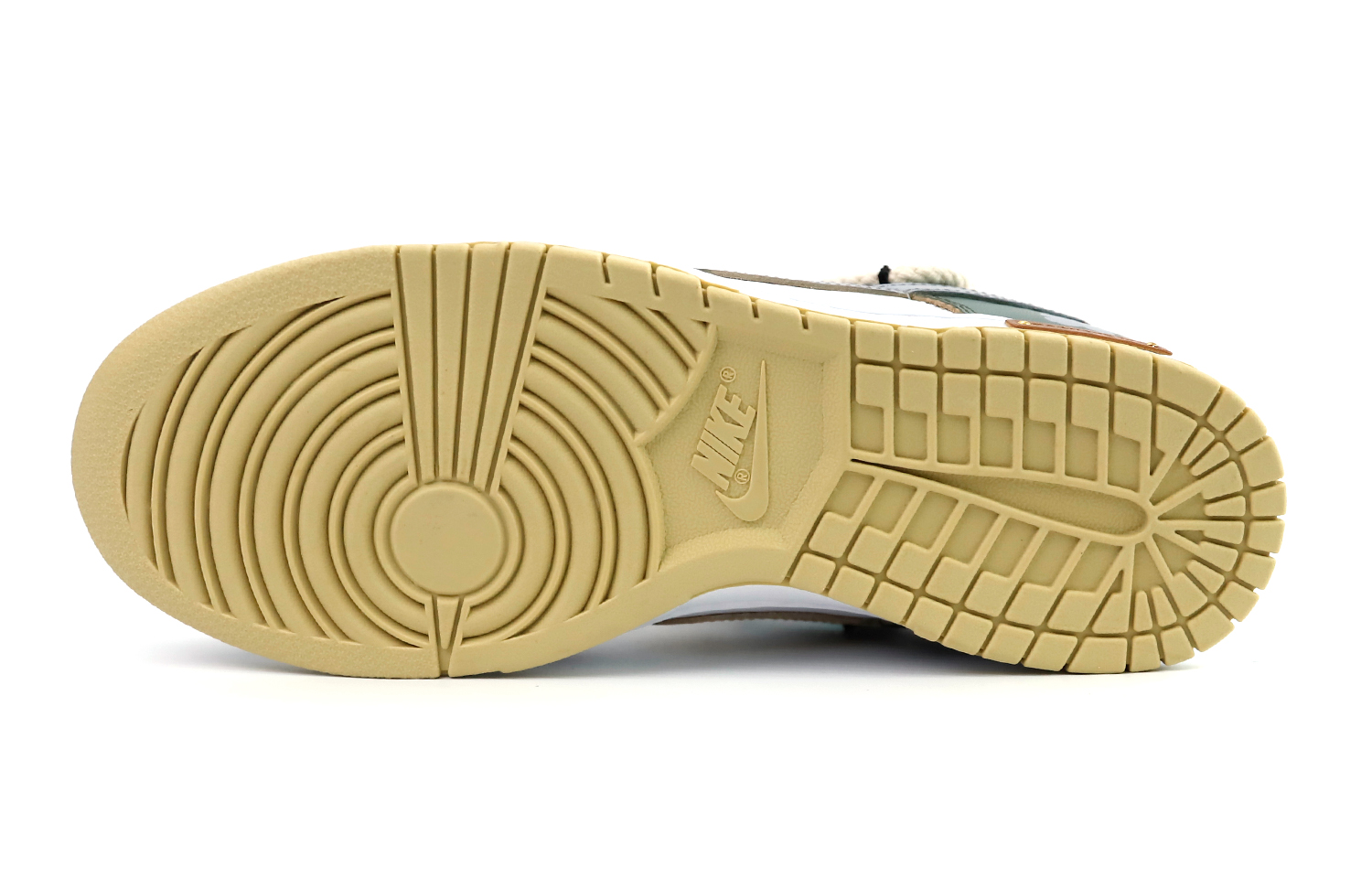 Purchase [Kasut Custom] Nike Dunk Low 'Team Gold Rainforest Deconstructed' DV0833-100(Team48-梦雨林深解构)