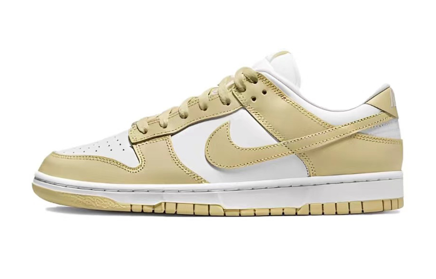 Details for [Kasut Custom] Nike Dunk Low 'Team Gold Rainforest Deconstructed' DV0833-100(Team48-梦雨林深解构)