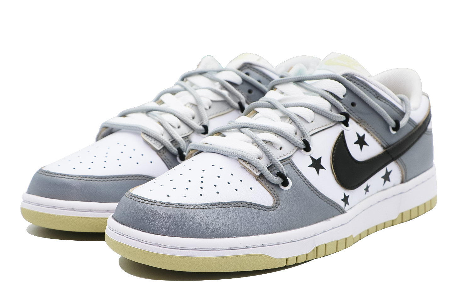 Lookbook 나이키 덩크 로우 '팀 골드 스타더스트' (커스텀) DV0833-100(Team48-星空幻影)