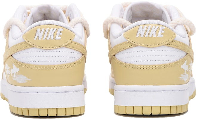 【訂製球鞋】Nike Dunk Low Team Gold 飛機 Vibe風 禮盒 解構高街 低筒 板鞋 男款 米白 Shop 【訂製球鞋】Nike Dunk Low Team Gold 飛機 Vibe風 禮盒 解構高街 低筒 板鞋 男款 米白