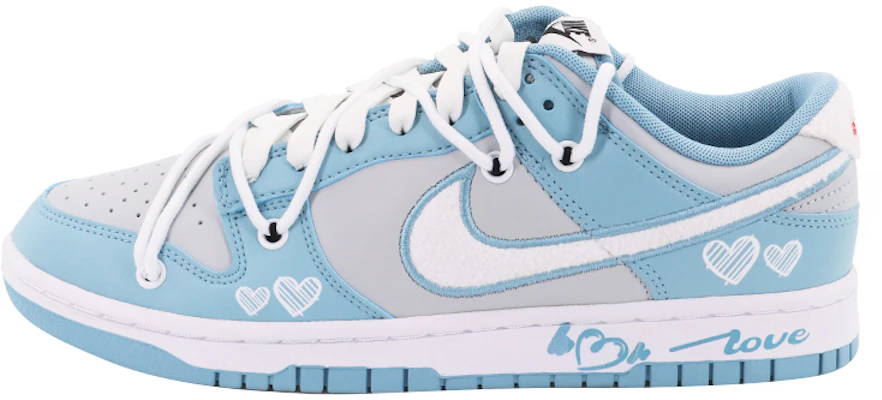 【定制鞋款】耐克Dunk Low '心电感应爱 蓝灰白' FB1871-011(Team10-心电感应) Buy 【定制鞋款】耐克Dunk Low '心电感应爱 蓝灰白' FB1871-011(Team10-心电感应)